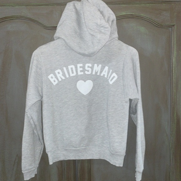 WILDFOX 💋🦊 Bridesmaid Regan gray NWT Hoodie only - Picture 2 of 15